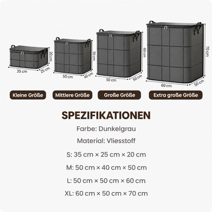 💥 50 % RABATT – WERKSABVERKAUF 📦 Faltbare Aufbewahrungstasche – wasserabweisend, staubgeschützt, extra groß & leicht zu transportieren 🌟