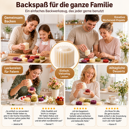 🍪Kreative doppelseitige Gebäckform