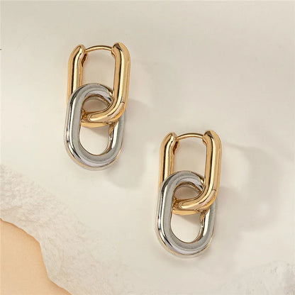 Zenvalora® 2PC Simple and Fashionable U-shaped Earrings Exquisite Women's Daily Leisure Party Earrings Outdoor Festival Gifts-030