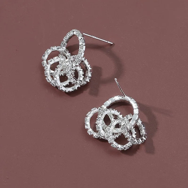 Zenvalora® 2PC Simple and Fashionable U-shaped Earrings Exquisite Women's Daily Leisure Party Earrings Outdoor Festival Gifts-030