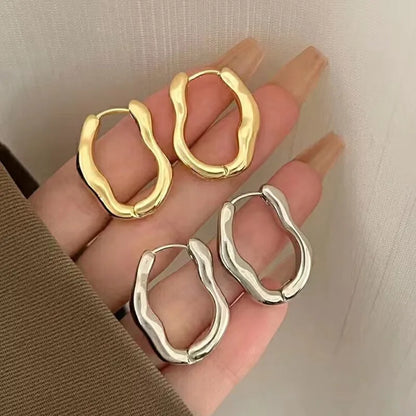 Zenvalora® 2PC Simple and Fashionable U-shaped Earrings Exquisite Women's Daily Leisure Party Earrings Outdoor Festival Gifts-030