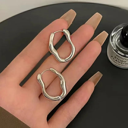 Zenvalora® 2PC Simple and Fashionable U-shaped Earrings Exquisite Women's Daily Leisure Party Earrings Outdoor Festival Gifts-030