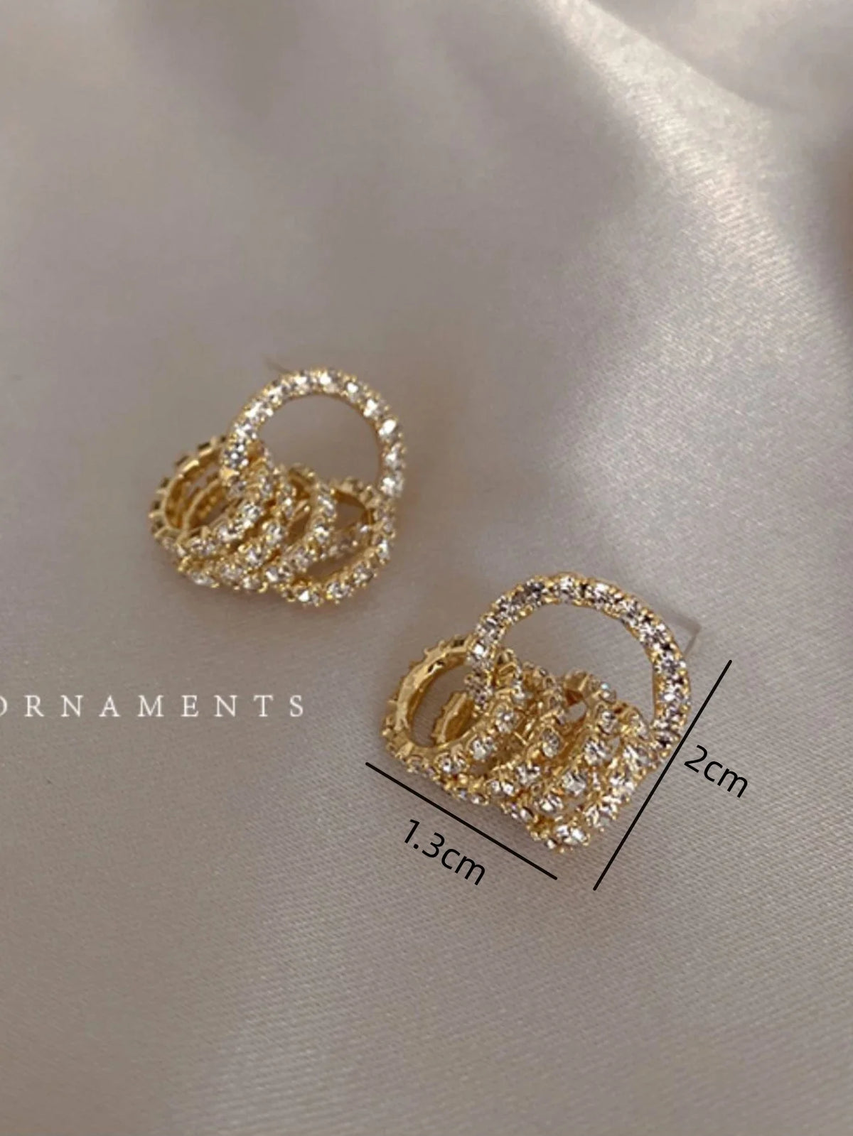Zenvalora® 2PC Simple and Fashionable U-shaped Earrings Exquisite Women's Daily Leisure Party Earrings Outdoor Festival Gifts-030