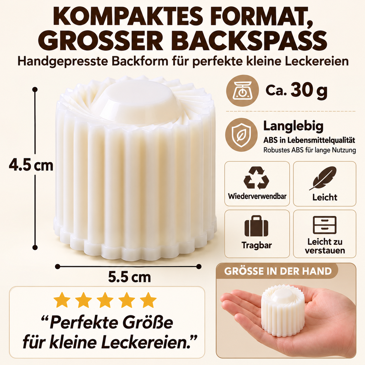 🍪Kreative doppelseitige Gebäckform
